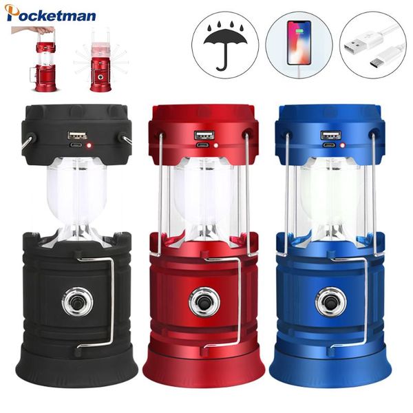 led camping lantern solar powered outdoor camp tent lamp usb rechargeable collapsible emergency light built-in battery hang lamp
led camping lantern solar powered outdoor camp tent lamp usb rechargeable collapsible emergency light built-in battery hang lamp
