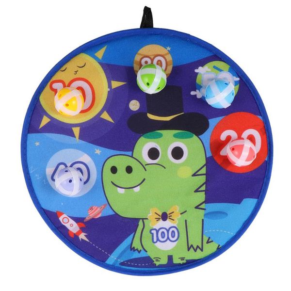 1 set interesting round cloth dart board toy kit shooting sticky target toy cloth art parent-child interactive for indoo, Black;blue 
1 set interesting round cloth dart board toy kit shooting sticky target toy cloth art parent-child interactive for indoo, Black;blue