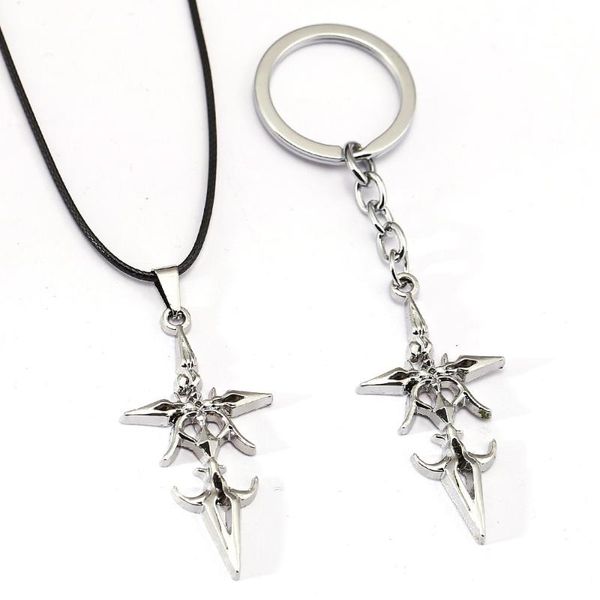 fate stay night necklace saber pendant keychain friendship gift anime jewelry accessories ys12131, Silver
fate stay night necklace saber pendant keychain friendship gift anime jewelry accessories ys12131, Silver