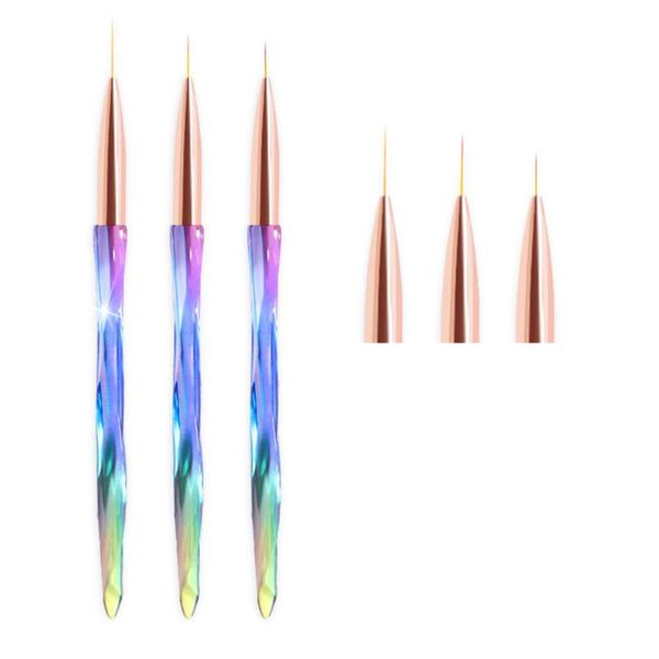 nail art kits 3pcs/set soft head acrylic glitter handle painting manual tool durable brushes handheld home diy beginner drawing pen
nail art kits 3pcs/set soft head acrylic glitter handle painting manual tool durable brushes handheld home diy beginner drawing pen