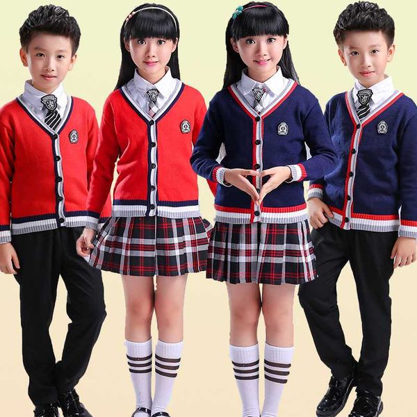 new autumn children suits boys and girls school uniforms sweater jacket student class service nursery england uniform, White
new autumn children suits boys and girls school uniforms sweater jacket student class service nursery england uniform, White