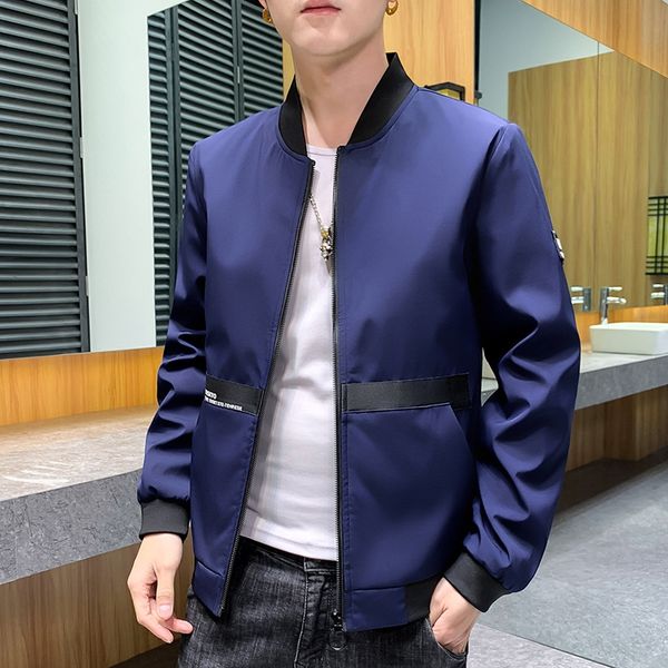 men's autumn sports korean style casual baseball baseball jacket suit stand collar all-match solid color trendy student jacket, Black;brown
men's autumn sports korean style casual baseball baseball jacket suit stand collar all-match solid color trendy student jacket, Black;brown