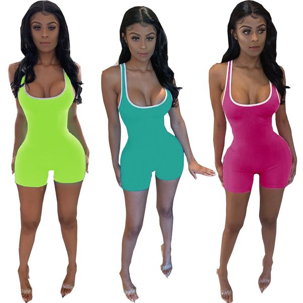 2020 new clothing china wholesale european and american women's jumpsuits & rompers women's solid color tight sports jumpsuit, Black;white
2020 new clothing china wholesale european and american women's jumpsuits & rompers women's solid color tight sports jumpsuit, Black;white