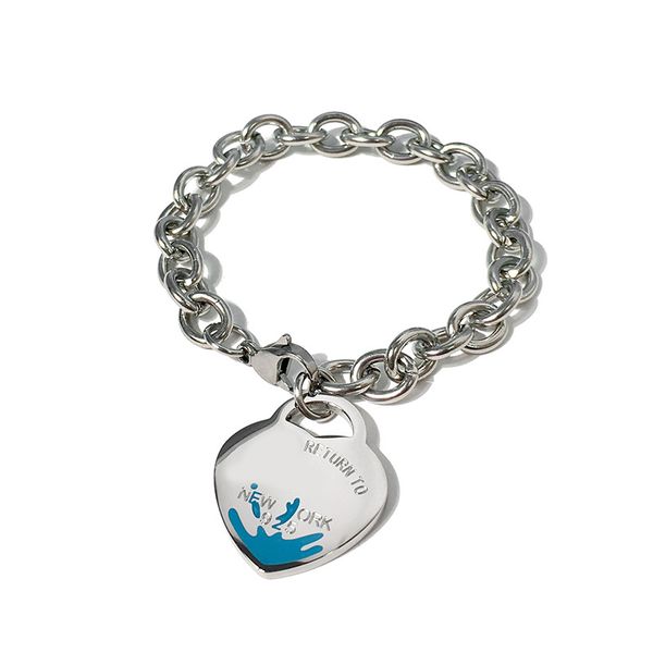 selling heart titanium steel bracelet european and american exaggerated ot chain love bracelet drip oil bracelet jewelry, Black
selling heart titanium steel bracelet european and american exaggerated ot chain love bracelet drip oil bracelet jewelry, Black