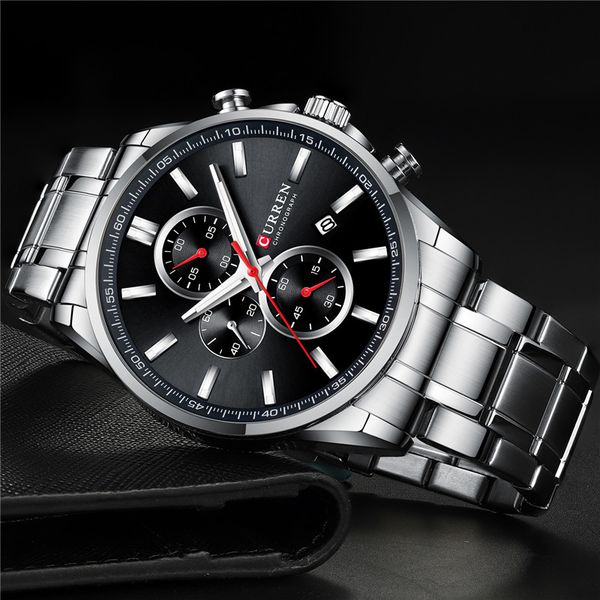 часы человек спорт wristwatch водонепроницаемого хронограф мужские часы мода лучшая из нержавеющей стали мужской часы моды роскошных мужчин, Slivery;brown
часы человек спорт wristwatch водонепроницаемого хронограф мужские часы мода лучшая из нержавеющей стали мужской часы моды роскошных мужчин, Slivery;brown