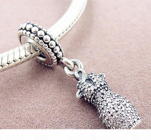 2017 spring 925 sterling silver dazzling dress dangle charm bead fits european pandora jewelry bracelets necklaces & pendant, Black
2017 spring 925 sterling silver dazzling dress dangle charm bead fits european pandora jewelry bracelets necklaces & pendant, Black