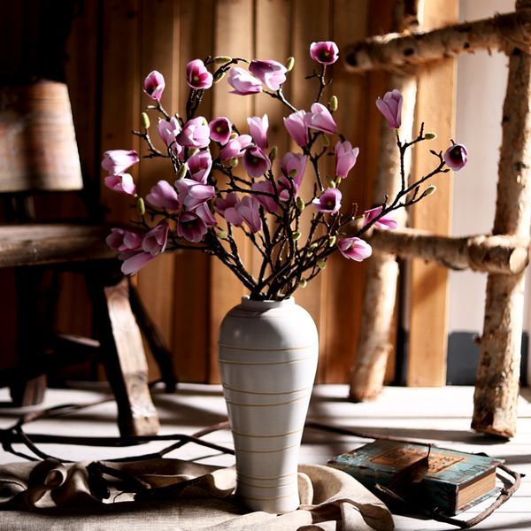 yumai 85cm silk magnolia artificial flowers long branch orchid home decor fake flower wedding scene decoration pgraphy props
yumai 85cm silk magnolia artificial flowers long branch orchid home decor fake flower wedding scene decoration pgraphy props