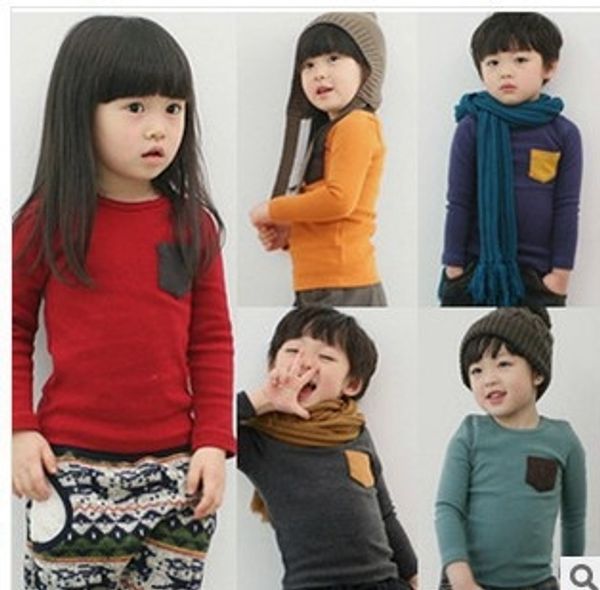 new long sleeve korean candy color long sleeve children's t- children's t- shirt fashion autumn base shirt, Blue
new long sleeve korean candy color long sleeve children's t- children's t- shirt fashion autumn base shirt, Blue