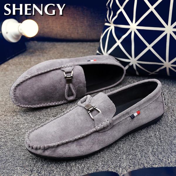 classic men casual shoes fashion men shoes lightweight loafers slip on men's flats male driving for, Black
classic men casual shoes fashion men shoes lightweight loafers slip on men's flats male driving for, Black