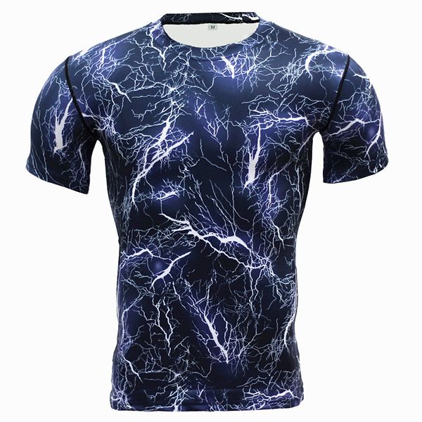 men's short sleeve compression shirt quick drying gym t shirt male fitness sport rashguard gym workout training tights for men, Black;blue
men's short sleeve compression shirt quick drying gym t shirt male fitness sport rashguard gym workout training tights for men, Black;blue