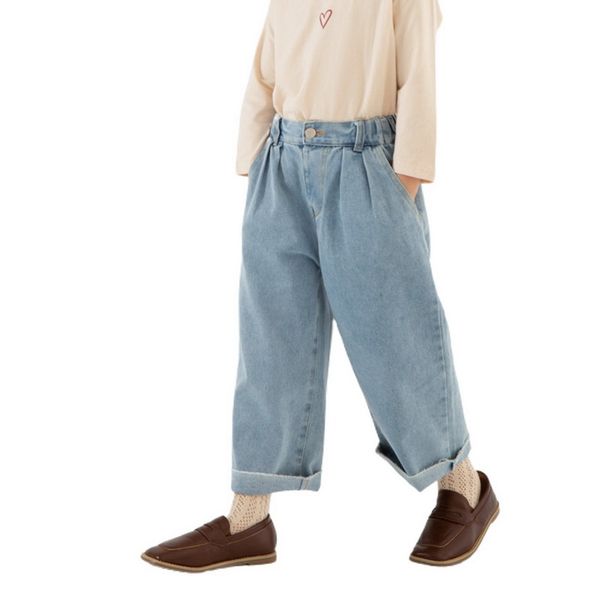 wholesale 2020 autumn kids jeans loose casual girls boys jeans long denim pants children clothes 2-7y lx010, Blue
wholesale 2020 autumn kids jeans loose casual girls boys jeans long denim pants children clothes 2-7y lx010, Blue