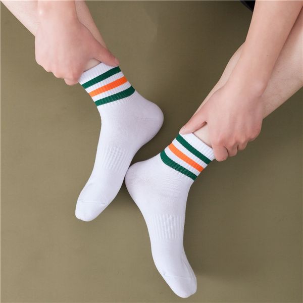 snjz1 summer cotton three-bar striped style new comfortable men's breathable sports summer cotton three-bar striped style sockss, Black
snjz1 summer cotton three-bar striped style new comfortable men's breathable sports summer cotton three-bar striped style sockss, Black