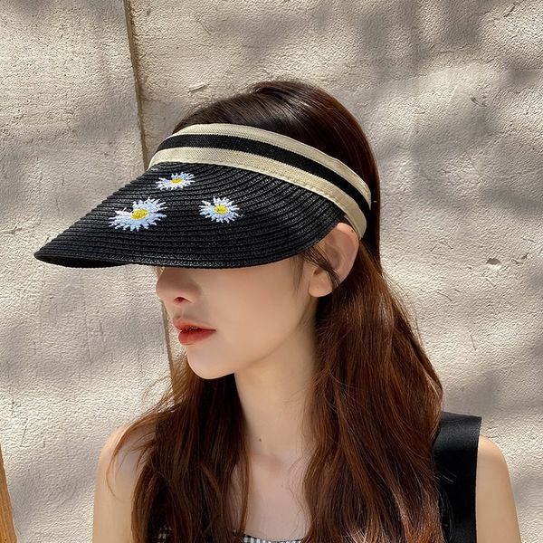 little daisy straw straw empty cap cap children's summer korean style sun hat sun hat folding, Blue;gray
little daisy straw straw empty cap cap children's summer korean style sun hat sun hat folding, Blue;gray