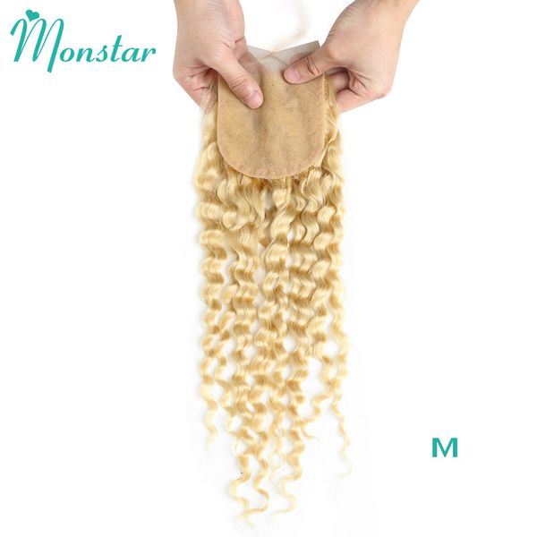 monstar 613 blonde brazilian deep wave pre plucked swiss 4x4 closure remy human hair honey blonde lace closure middle part, Black;brown
monstar 613 blonde brazilian deep wave pre plucked swiss 4x4 closure remy human hair honey blonde lace closure middle part, Black;brown