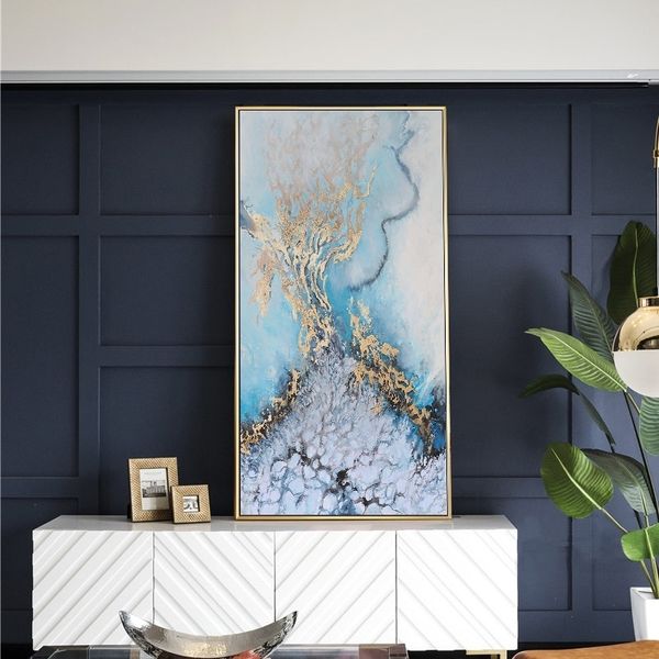 large size nordic abstract oil painting canvas art blue poster prints scandinavian living room decoration wall art picture modern home decor
large size nordic abstract oil painting canvas art blue poster prints scandinavian living room decoration wall art picture modern home decor
