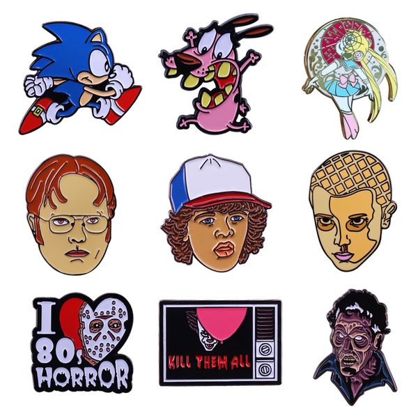 p4995 dongmanli anime movie figure metal enamel pins collar pin brooches for women brooch badge lapel jewelry, Gray
p4995 dongmanli anime movie figure metal enamel pins collar pin brooches for women brooch badge lapel jewelry, Gray
