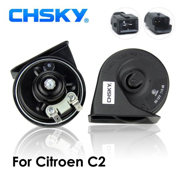chsky car horn snail type horn for c2 2003 to 2009 12v loudness 110-129db auto long life time high low klaxon
chsky car horn snail type horn for c2 2003 to 2009 12v loudness 110-129db auto long life time high low klaxon