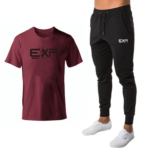 2020 summer men's new print t-shirt + trousers casual suit men's sports fitness gym running explosions casual sportswear suit, Black;blue
2020 summer men's new print t-shirt + trousers casual suit men's sports fitness gym running explosions casual sportswear suit, Black;blue
