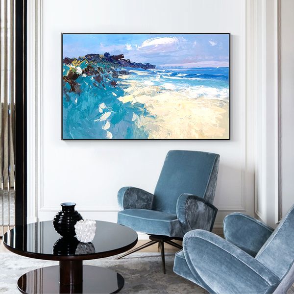 simple modern blue sunrise sea view living room horizontal atmosphere decoration hand-painted oil painting model house villa l painting
simple modern blue sunrise sea view living room horizontal atmosphere decoration hand-painted oil painting model house villa l painting