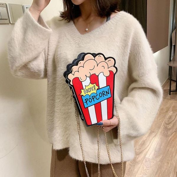 cartoon fun popcorn shaped women shoulder bags chain shoulder bags messenger crossbody lovely phone money kilala purse #30
cartoon fun popcorn shaped women shoulder bags chain shoulder bags messenger crossbody lovely phone money kilala purse #30