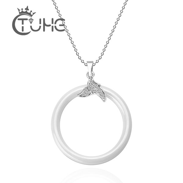 women accessories exquisite ceramic pendant necklace bling crystal cz chain circle necklace long strip necklaces fashion jewelry, Silver
women accessories exquisite ceramic pendant necklace bling crystal cz chain circle necklace long strip necklaces fashion jewelry, Silver