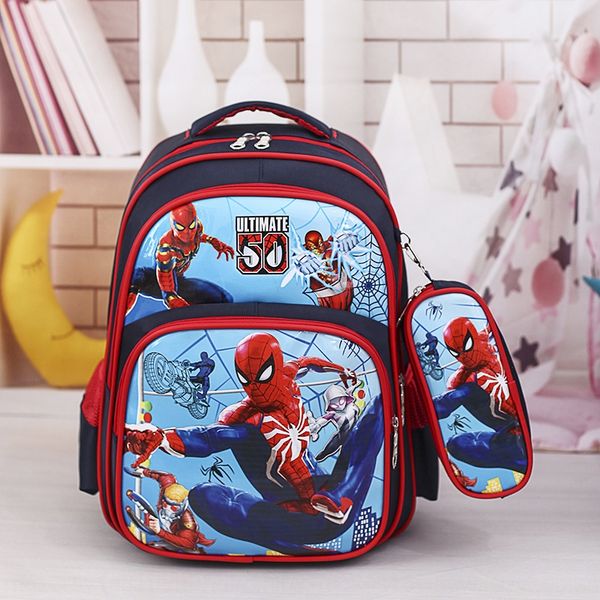 c1hux spider-man schoolbag primary school students grade 1-3-4-6 6-12 years old burden reduction waterproof bag backpack children cartoon ba
c1hux spider-man schoolbag primary school students grade 1-3-4-6 6-12 years old burden reduction waterproof bag backpack children cartoon ba