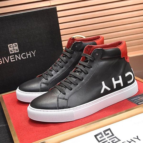 comfortable high reverse sneakers in leather mens boots vintage sneakers lace -up luxury sports men shoes zapatos de lujo para hombre, Black
comfortable high reverse sneakers in leather mens boots vintage sneakers lace -up luxury sports men shoes zapatos de lujo para hombre, Black