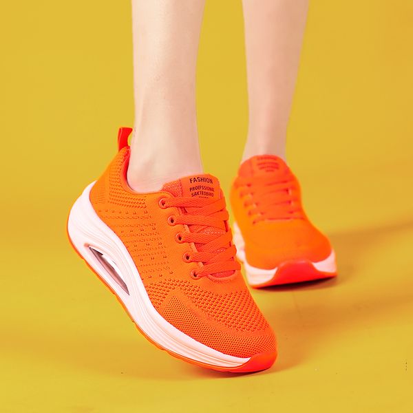 baideng stylish woman running shoes air mesh green orange sneakers cushioning height increasing wedge sport shoes plus size 42
baideng stylish woman running shoes air mesh green orange sneakers cushioning height increasing wedge sport shoes plus size 42