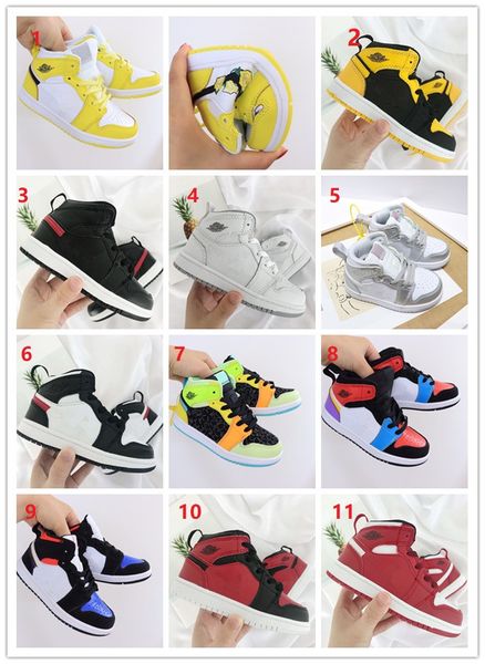 with box)20201 1s kids basketball shoes preschool signed high youth chicago new born baby infant toddler trainers small boys girls sneaker, Black
with box)20201 1s kids basketball shoes preschool signed high youth chicago new born baby infant toddler trainers small boys girls sneaker, Black