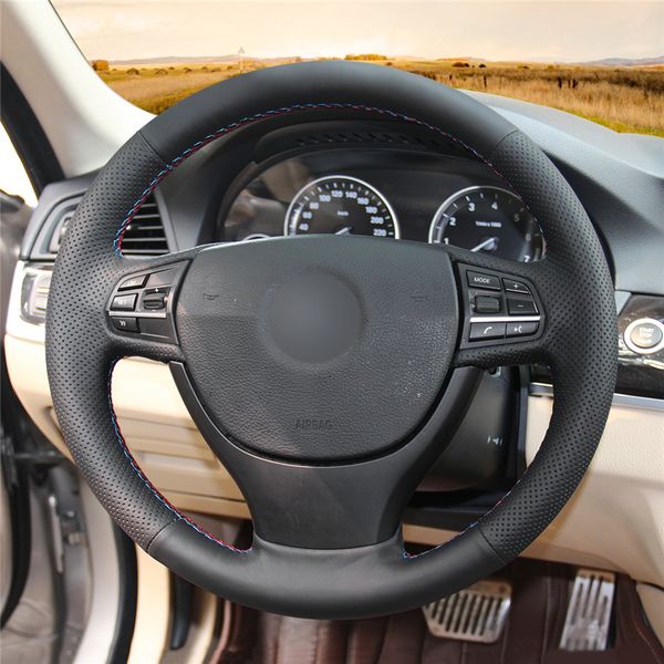 black artificial leather anti-slip customized car steering wheel cover for bmw f10 523li 525li 2009 730li 740li
black artificial leather anti-slip customized car steering wheel cover for bmw f10 523li 525li 2009 730li 740li