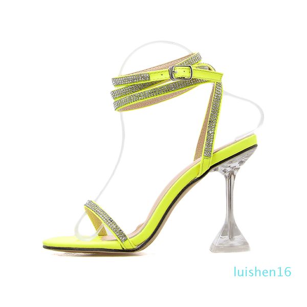 2020 new bling crystal women sandals high heels rhinestone strap gladiator sandals women perspex heel wedding shoes l16, Black
2020 new bling crystal women sandals high heels rhinestone strap gladiator sandals women perspex heel wedding shoes l16, Black