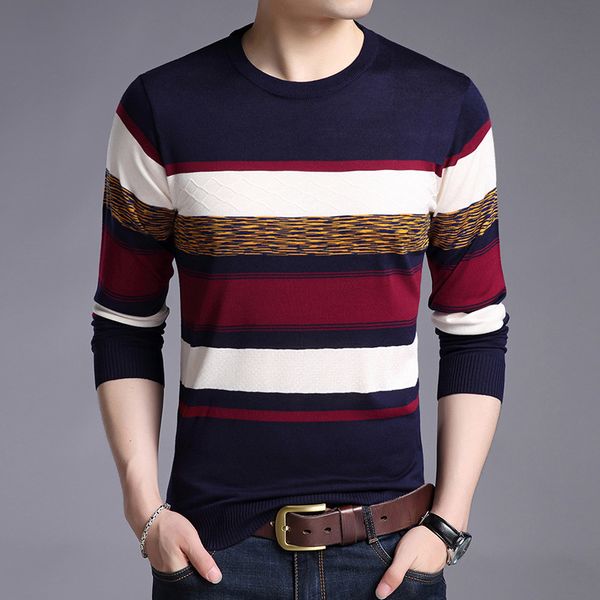 2020 мужская stripes круглый шею свитер молодежи весна повседневный цвет matching тонкий свитер, White;black
2020 мужская stripes круглый шею свитер молодежи весна повседневный цвет matching тонкий свитер, White;black