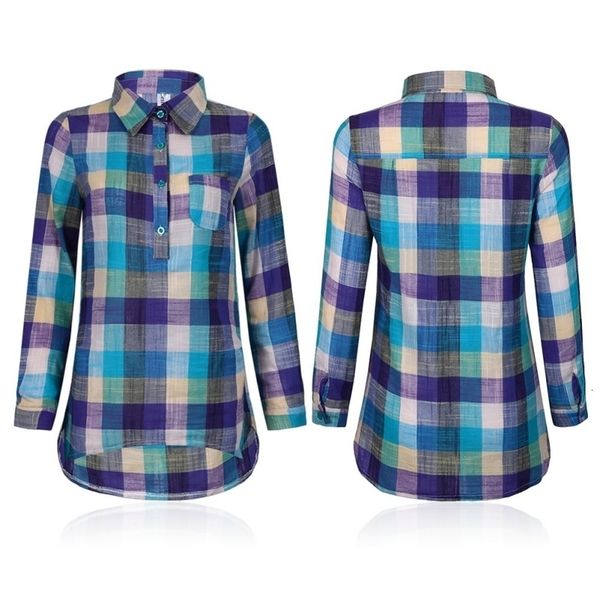 womens clothing 2020 lantern sleeve all match fashion women plaid shirt collar long sleeve casual women shirt, White
womens clothing 2020 lantern sleeve all match fashion women plaid shirt collar long sleeve casual women shirt, White