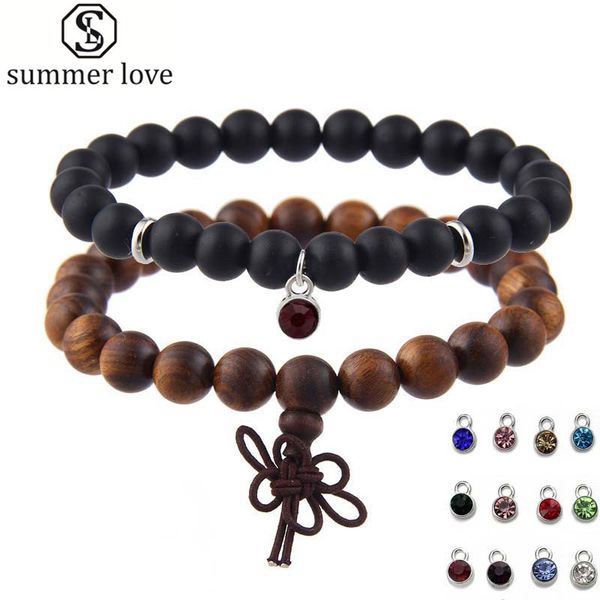 ethnic stainless steel birthstone charm bracelet set bead sandalwood prayer beads 8mm bracelet mala men women gift, Black
ethnic stainless steel birthstone charm bracelet set bead sandalwood prayer beads 8mm bracelet mala men women gift, Black