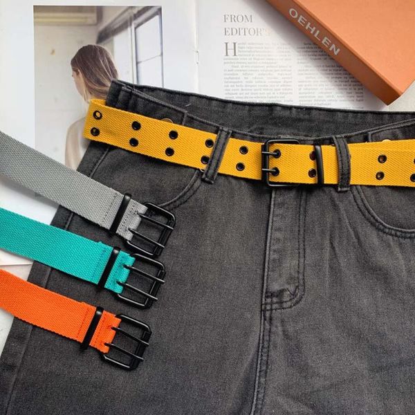 harajuku wide belt canvas double grommet hole buckle belt waist strap belts jeans casual waistband, Black;brown
harajuku wide belt canvas double grommet hole buckle belt waist strap belts jeans casual waistband, Black;brown
