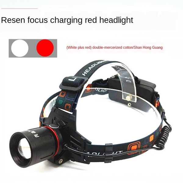 selling t6 red head focusing xpe white and flash red double light source charging head-mounted flashlight beekeeping lighting
selling t6 red head focusing xpe white and flash red double light source charging head-mounted flashlight beekeeping lighting