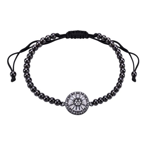 Fashion bracelet multi-layer copper gold-plated zircon micro-inlaid exaggerated round woven bohemian style, Black
Fashion bracelet multi-layer copper gold-plated zircon micro-inlaid exaggerated round woven bohemian style, Black