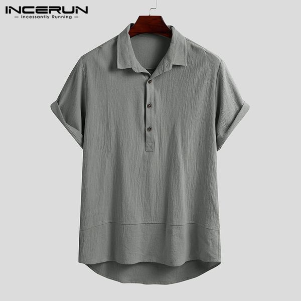 incerun men solid color shirts casual short sleeve lapel camisa summer harajuku loose blusa man vintage cotton blouse hombre 5xl, White;black
incerun men solid color shirts casual short sleeve lapel camisa summer harajuku loose blusa man vintage cotton blouse hombre 5xl, White;black