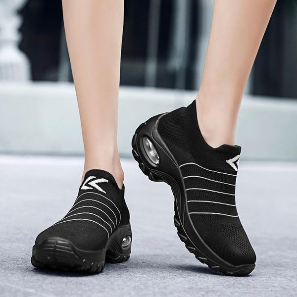 beauty women's fashion casual platform mesh sports loafers sneakers wedges thick bottom shoes zapatos mujer dames sneakers l*5, Black
beauty women's fashion casual platform mesh sports loafers sneakers wedges thick bottom shoes zapatos mujer dames sneakers l*5, Black