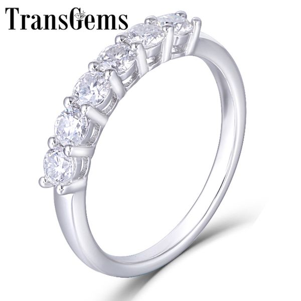 transgems 14k 585 white gold 0.6ctw 3mm f colorless moissanite engagement ring half eternity anniversary wedding band dailywear y200620, Slivery;golden
transgems 14k 585 white gold 0.6ctw 3mm f colorless moissanite engagement ring half eternity anniversary wedding band dailywear y200620, Slivery;golden
