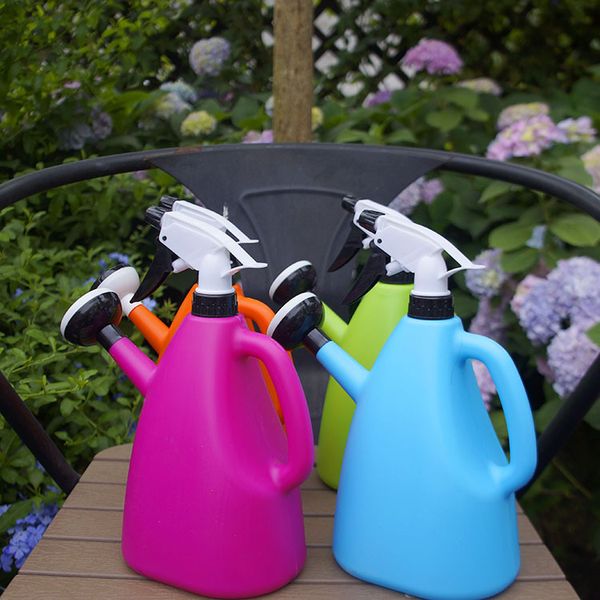 new design watering can sprayer dual-purpose watering can multifunctional shower hand pressure air pressure watering can plastic 1.2l
new design watering can sprayer dual-purpose watering can multifunctional shower hand pressure air pressure watering can plastic 1.2l