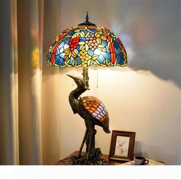 american pastoral grape decoration glass table lamp tiffany stained glass living room dining room decoration table lamp tf086
american pastoral grape decoration glass table lamp tiffany stained glass living room dining room decoration table lamp tf086
