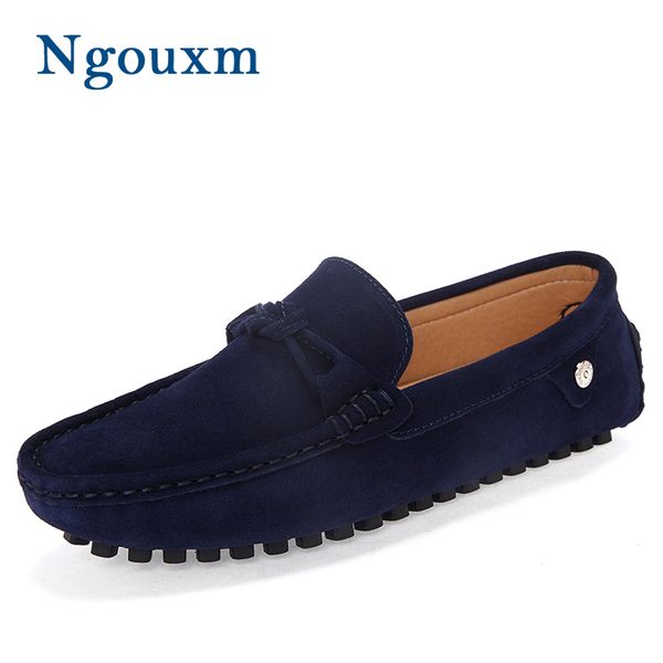 ngouxm 2020 new men loafers moccasins casual suede leather shoes men's navy blue slip on shoes moccasins for man, Black
ngouxm 2020 new men loafers moccasins casual suede leather shoes men's navy blue slip on shoes moccasins for man, Black
