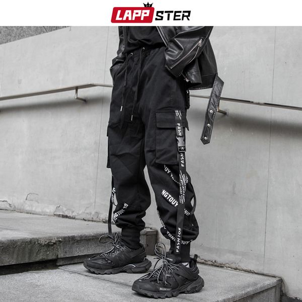 lappster мужская японская streetwear cargo pants 2020 mens ленты hip hop комбинезоны бегуны брюки мужской черный fashions sweatpants, Black
lappster мужская японская streetwear cargo pants 2020 mens ленты hip hop комбинезоны бегуны брюки мужской черный fashions sweatpants, Black