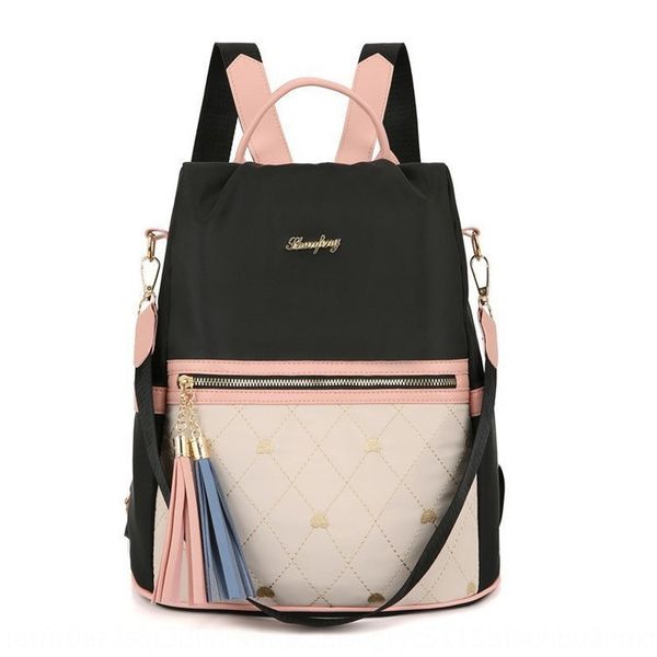 2020 new korean style fashion contrast color anti-theft backpack women's bag all-match outdoor multi-purpose backpack
2020 new korean style fashion contrast color anti-theft backpack women's bag all-match outdoor multi-purpose backpack