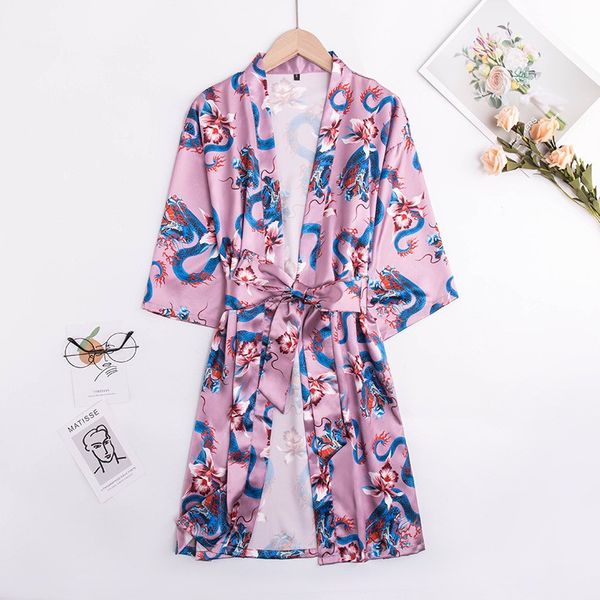 women kimono gown satin sleepwear intimate lingerie 2020 new homewear bathrobe casual nightdress bridal wedding gift nightgown, Black;red
women kimono gown satin sleepwear intimate lingerie 2020 new homewear bathrobe casual nightdress bridal wedding gift nightgown, Black;red