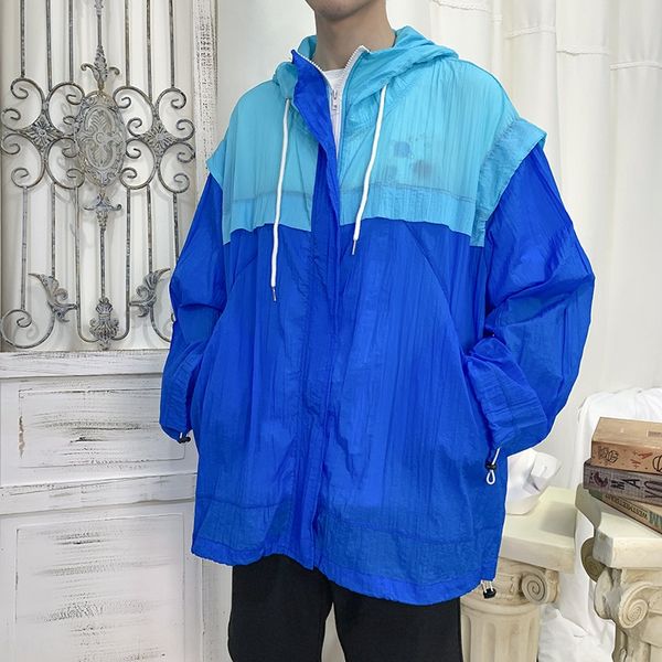 2020 new men's and women's large size sunscreen jacket color matching skin windbreaker windbreakercoat windbreaker thin coat trend, Black;brown
2020 new men's and women's large size sunscreen jacket color matching skin windbreaker windbreakercoat windbreaker thin coat trend, Black;brown