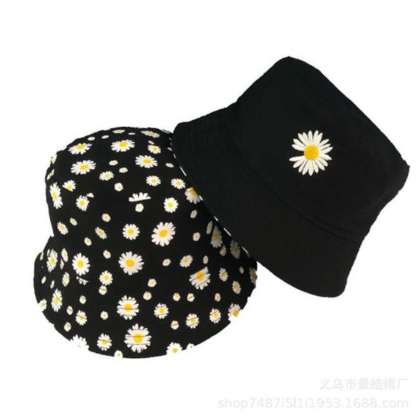 daisies bucket hat women fashion cotton beach sun hats reversible femme floral panama hat fisherman summer, Blue;gray 
daisies bucket hat women fashion cotton beach sun hats reversible femme floral panama hat fisherman summer, Blue;gray