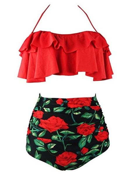swimwear women swimsuit bikini 2020 new push up bikini set bathing suit women print floral beach wear bandage summer bather, White;black
swimwear women swimsuit bikini 2020 new push up bikini set bathing suit women print floral beach wear bandage summer bather, White;black
