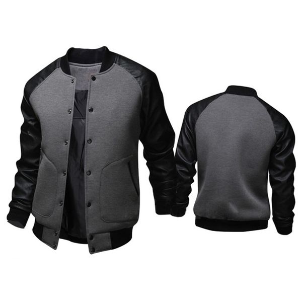 fashion stylish british jackets men custom male simple baseball jacket coat, Black;brown
fashion stylish british jackets men custom male simple baseball jacket coat, Black;brown